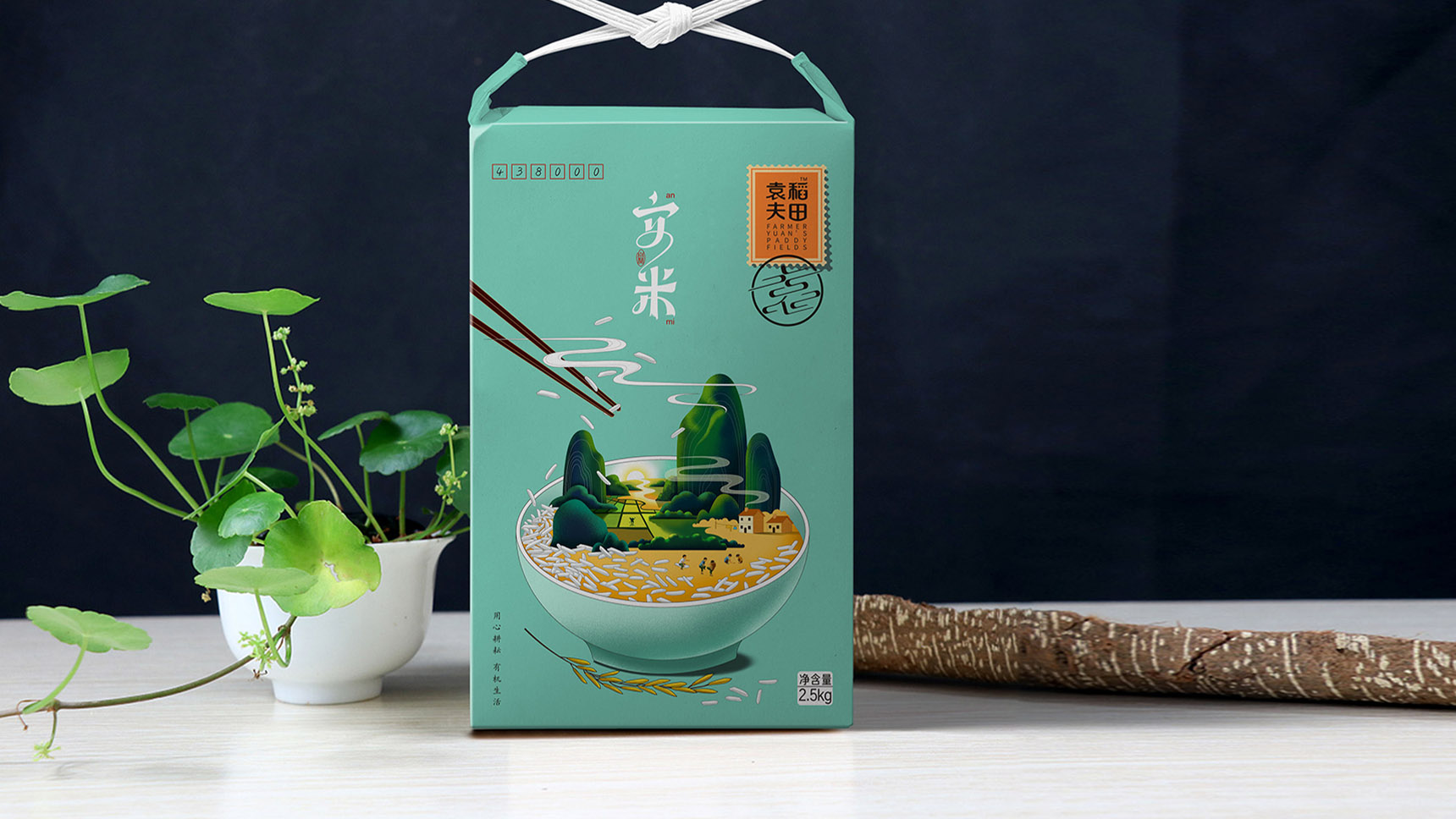大米包裝設(shè)計效果圖