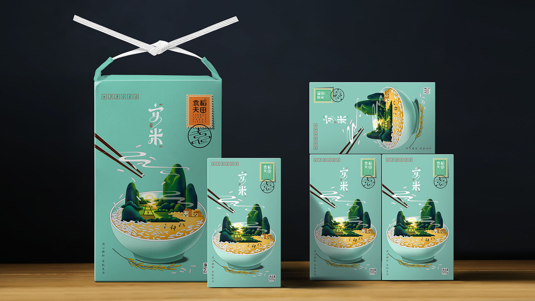 湖南大米包裝設(shè)計